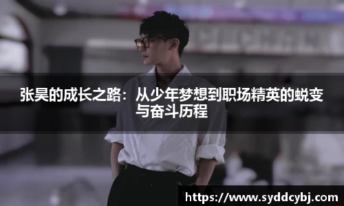张昊的成长之路：从少年梦想到职场精英的蜕变与奋斗历程